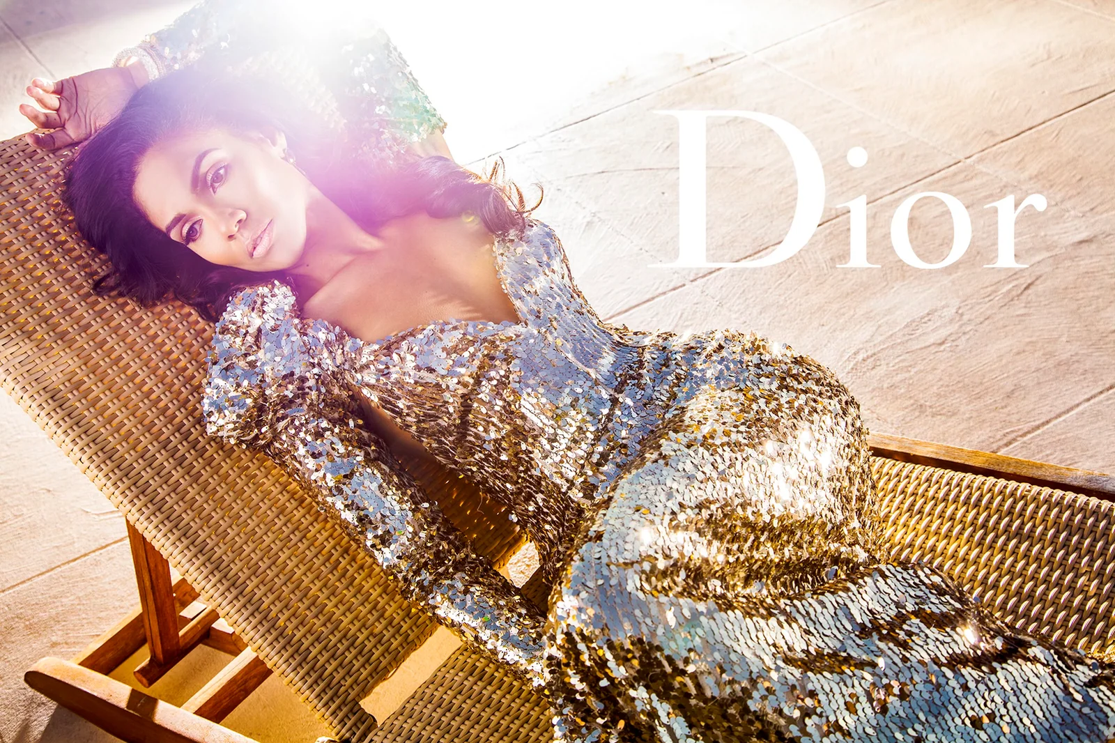Dior / Golden light